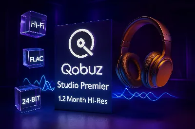 🎶✨ Qobuz Studio Premier Hi-Fi | Hi-Res 1–2 Месяца 💯🎧