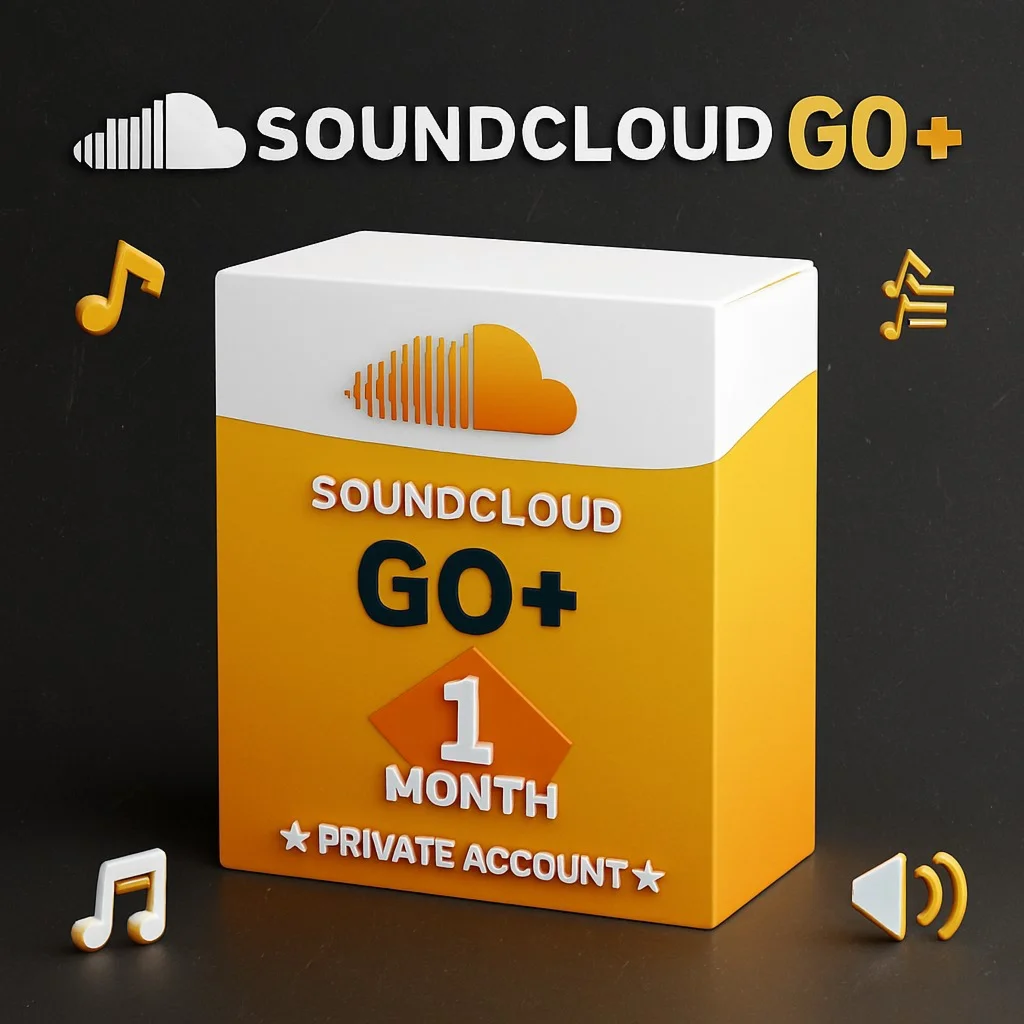 💥🎧SOUNDCLOUD★ Go+ 1 МЕСЯЦ ★ЧАСТНЫЙ АККАУНТ ★💯🎧