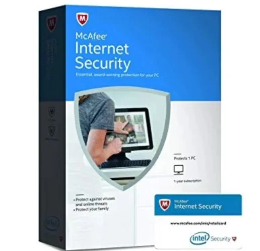 McAfee Internet Security 2025 1 ГОД/3 ПК КЛЮЧ (25 ЦИФР)