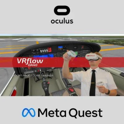 VRflow DA40 Oculus Quest