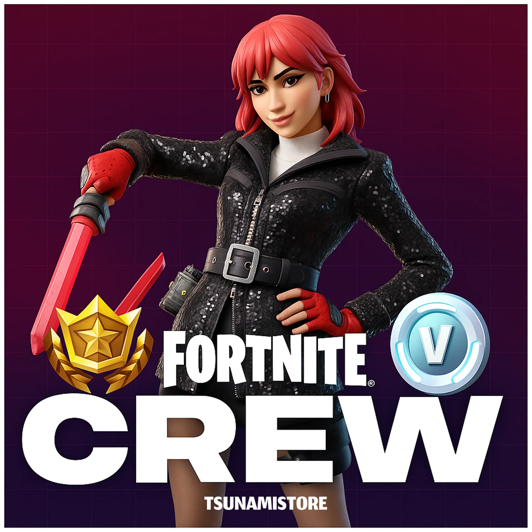⚡FORTNITE CREW / ОТРЯД⭐ВСЕ БП + 1000 V-BUCKS 1 МЕСЯЦ 🎁
