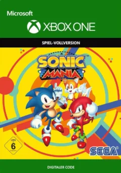 Глобальный ключ Sonic Mania для Xbox Live