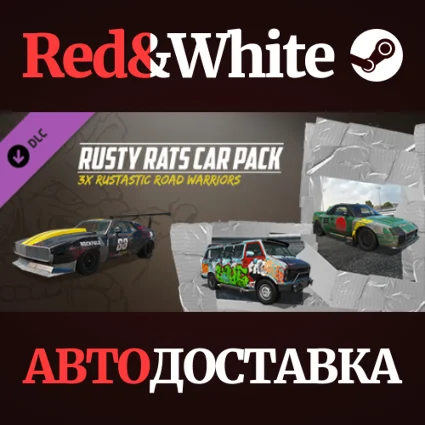 Wreckfest - Rusty Rats Car Pack DLC * STEAM RU 🔥