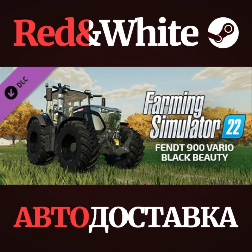 FS22 - Fendt 900 Vario Black Beauty DLC * STEAM RU