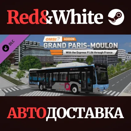 OMSI 2 Add-on Grand Paris-Moulon DLC * STEAM RU 🔥