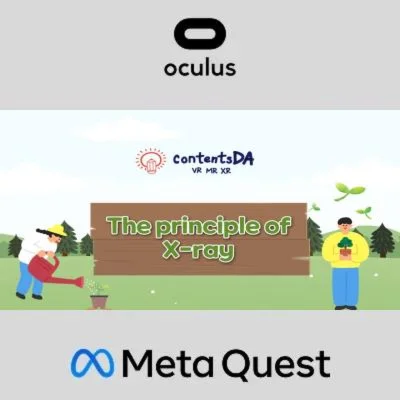 The principle of X-ray Oculus Quest