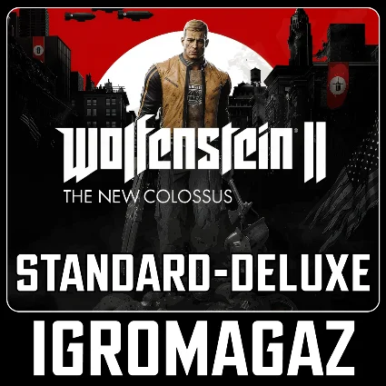 Wolfenstein II The New Colossus Standard/Deluxe (Steam)