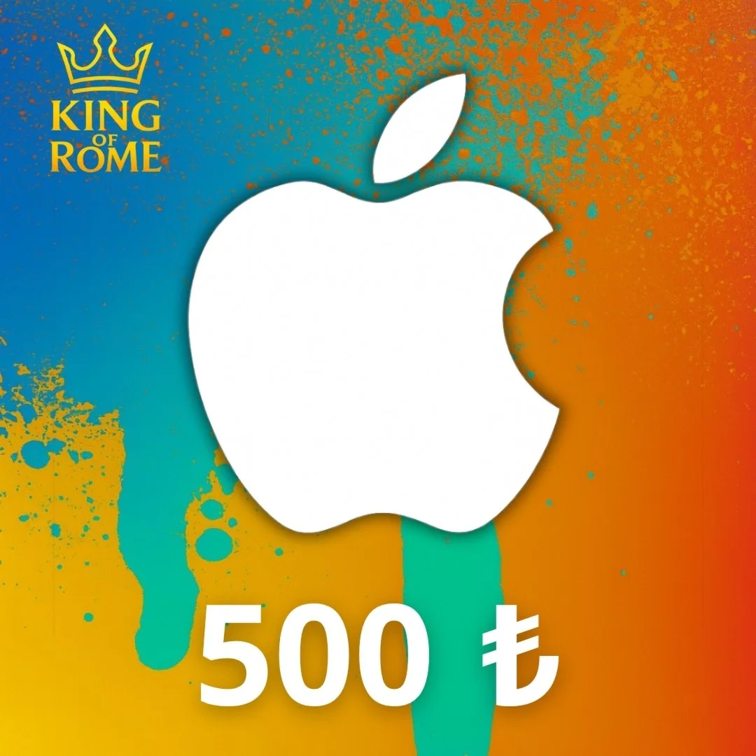 iTUNES ТУРЦИЯ (500 ₺) ПОДАРОЧНАЯ КАРТА/АВТОДОСТАВКА/0%