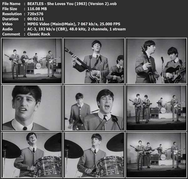 BEATLES - She Loves You (1963) (2)
