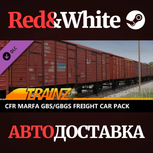 Trainz 2022 DLC - CFR Marfa Gbs/Gbgs freight car pack