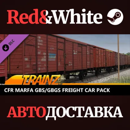 Trainz 2022 DLC - CFR Marfa Gbs/Gbgs freight car pack