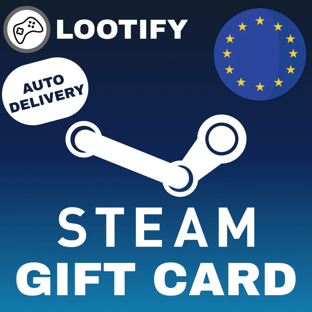 🖤 Steam Gift Card [АВТО] 💳 10/20/30 EUR 🌍 Европа