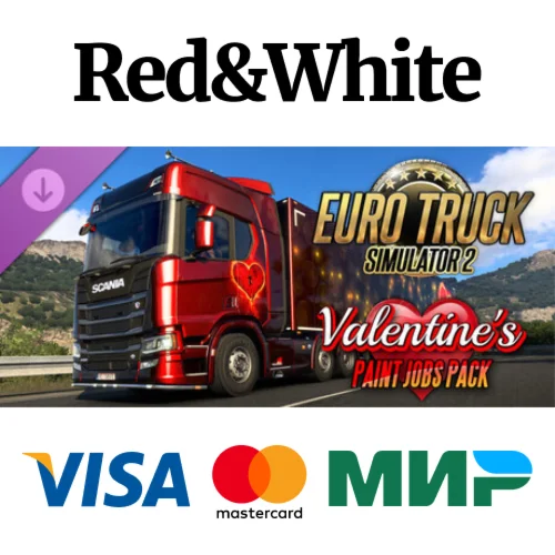 Euro Truck Simulator 2 - Valentine's Paint Jobs Pack