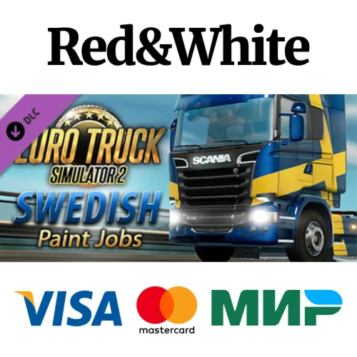 Euro Truck Simulator 2 - Swedish Paint Jobs Pack DLC
