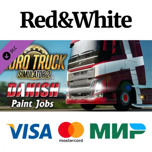 Euro Truck Simulator 2 - Danish Paint Jobs Pack DLC