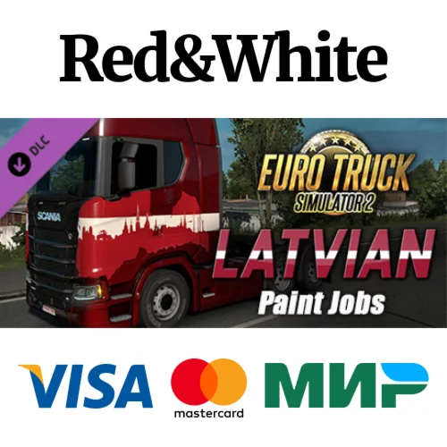 Euro Truck Simulator 2 - Latvian Paint Jobs Pack DLC