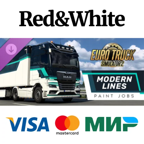 Euro Truck Simulator 2 - Modern Lines Paint Jobs Pack