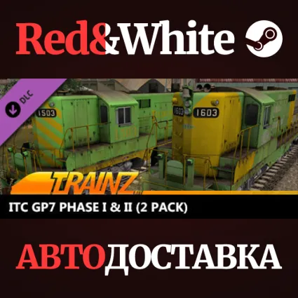 Trainz 2022 DLC - ITC GP7 Phase I  II (2 Pack)