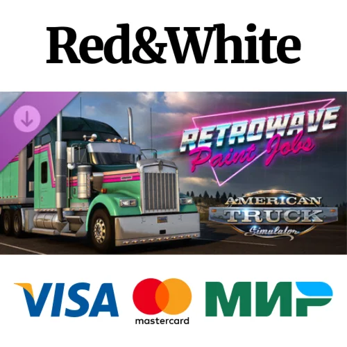 American Truck Simulator - Retrowave Paint Jobs Pack