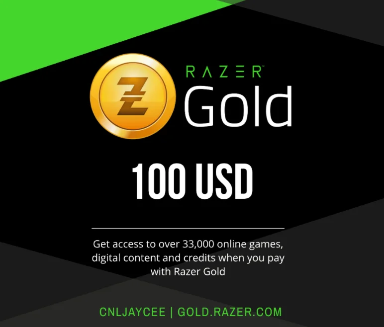 24/7 АВТО | Razer Gold US 100 USD