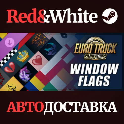 Euro Truck Simulator 2 - Window Flags DLC * STEAM RU