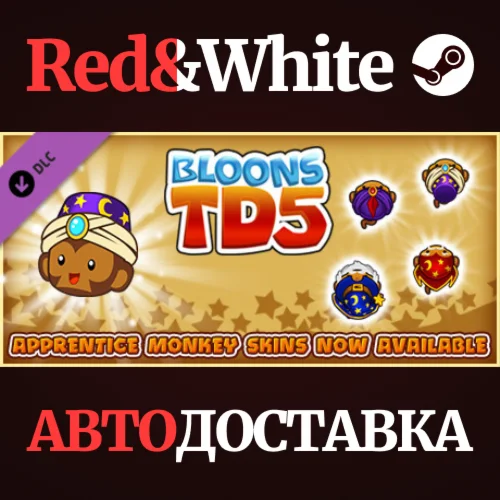 Bloons TD 5 - Mystical Apprentice Monkey Skin DLC