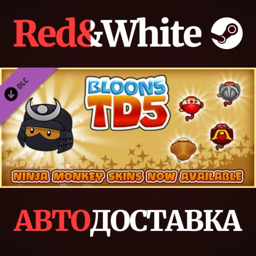 Bloons TD 5 - Samurai Ninja Monkey Skin DLC