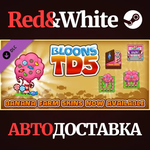 Bloons TD 5 - Candy Banana Farm Skin DLC * STEAM RU