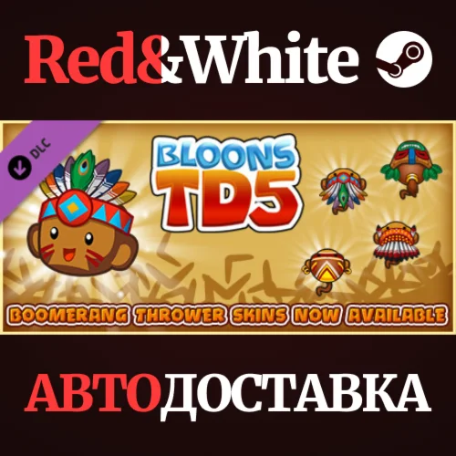 Bloons TD 5 - Tribal Boomerang Thrower Skin DLC