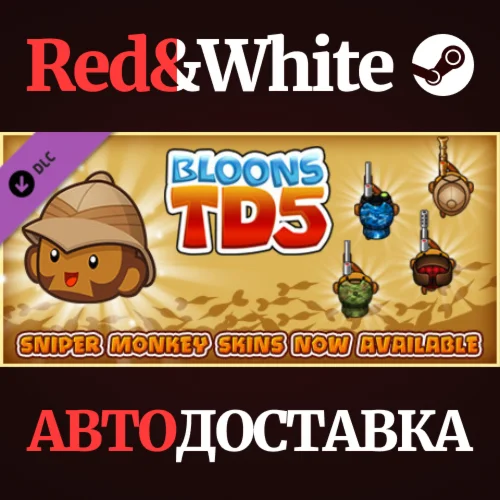 Bloons TD 5 - Hunter Sniper Monkey Skin DLC