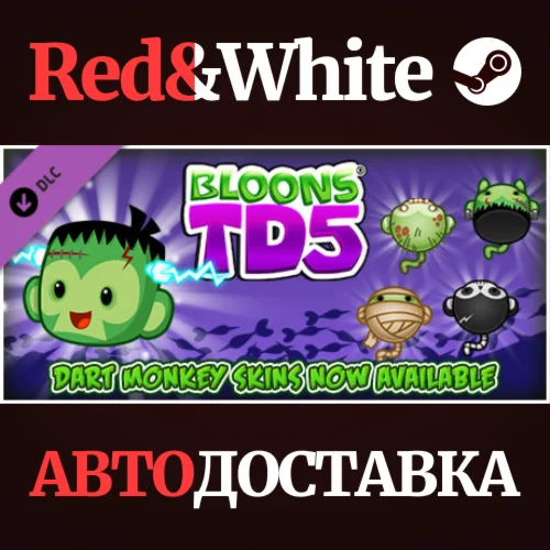 Bloons TD 5 - Halloween Dart Monkey Skin DLC