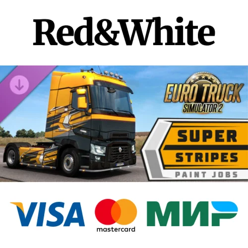 Euro Truck Simulator 2 - Super Stripes Paint Jobs Pack