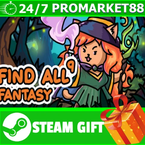 ️ВСЕ СТРАНЫ+РОССИЯ FIND ALL 9: Fantasy STEAM GIFT