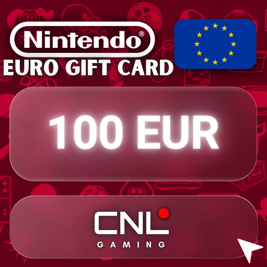  Nintendo eShop Подарочная карта 100 EUR (Европа)