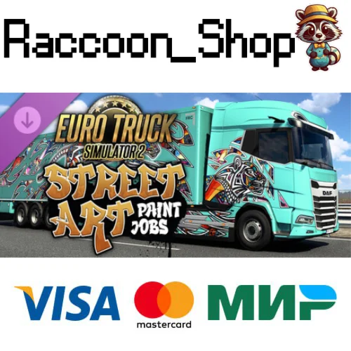 Euro Truck Simulator 2 - Street Art Paint Jobs Pack DLC