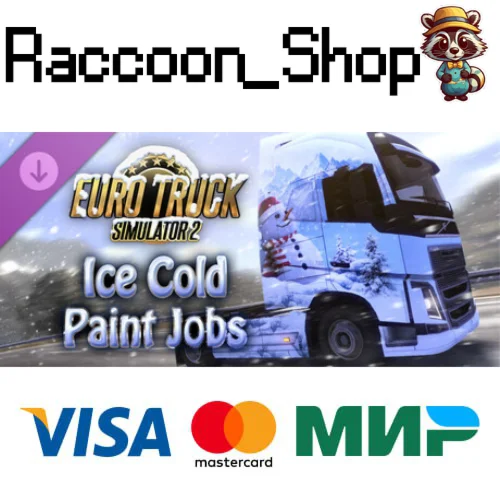 Euro Truck Simulator 2 - Ice Cold Paint Jobs Pack DLC