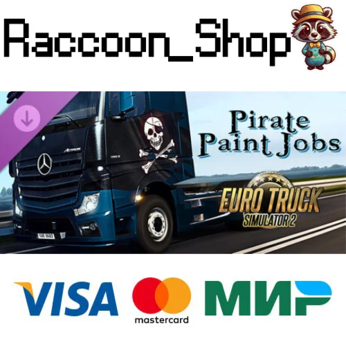 Euro Truck Simulator 2 - Pirate Paint Jobs Pack DLC