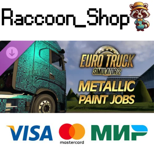 Euro Truck Simulator 2 - Metallic Paint Jobs Pack DLC