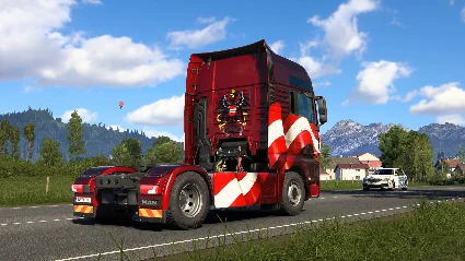 Euro Truck Simulator 2 - Austrian Paint Jobs Pack DLC