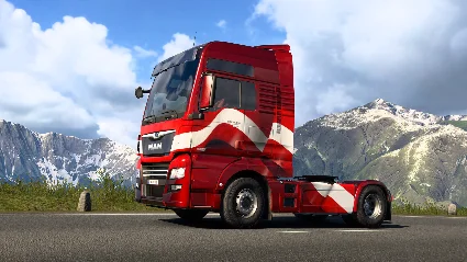 Euro Truck Simulator 2 - Austrian Paint Jobs Pack DLC