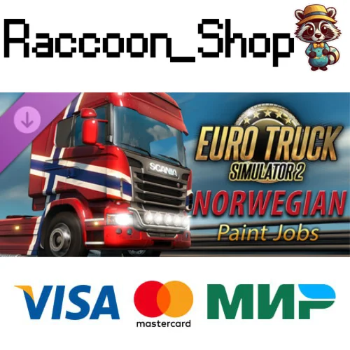 Euro Truck Simulator 2 - Norwegian Paint Jobs Pack DLC