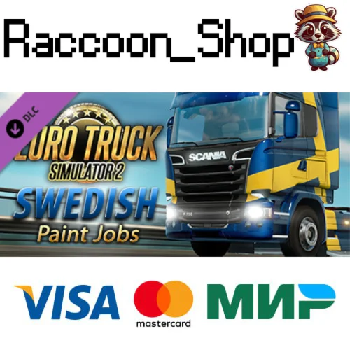 Euro Truck Simulator 2 - Swedish Paint Jobs Pack DLC