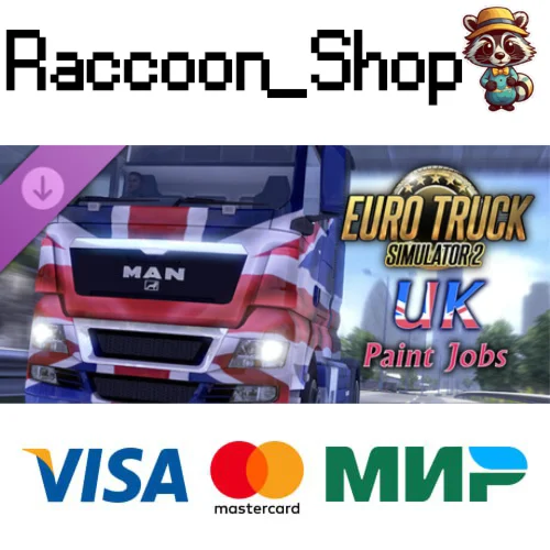 Euro Truck Simulator 2 - UK Paint Jobs Pack DLC