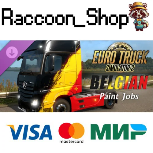 Euro Truck Simulator 2 - Belgian Paint Jobs Pack DLC