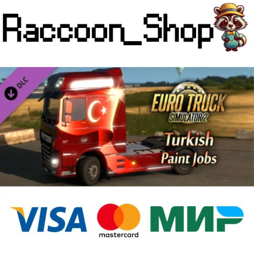 Euro Truck Simulator 2 - Turkish Paint Jobs Pack DLC
