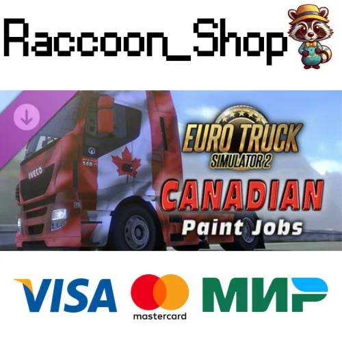 Euro Truck Simulator 2 - Canadian Paint Jobs Pack DLC