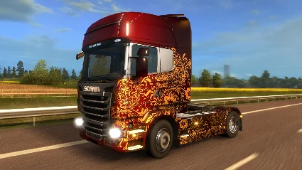 Euro Truck Simulator 2 - Russian Paint Jobs Pack DLC