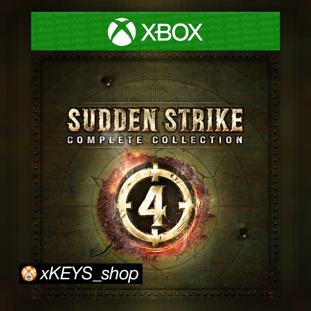  Sudden Strike 4 Полное Издание  XBOX КОД КЛ