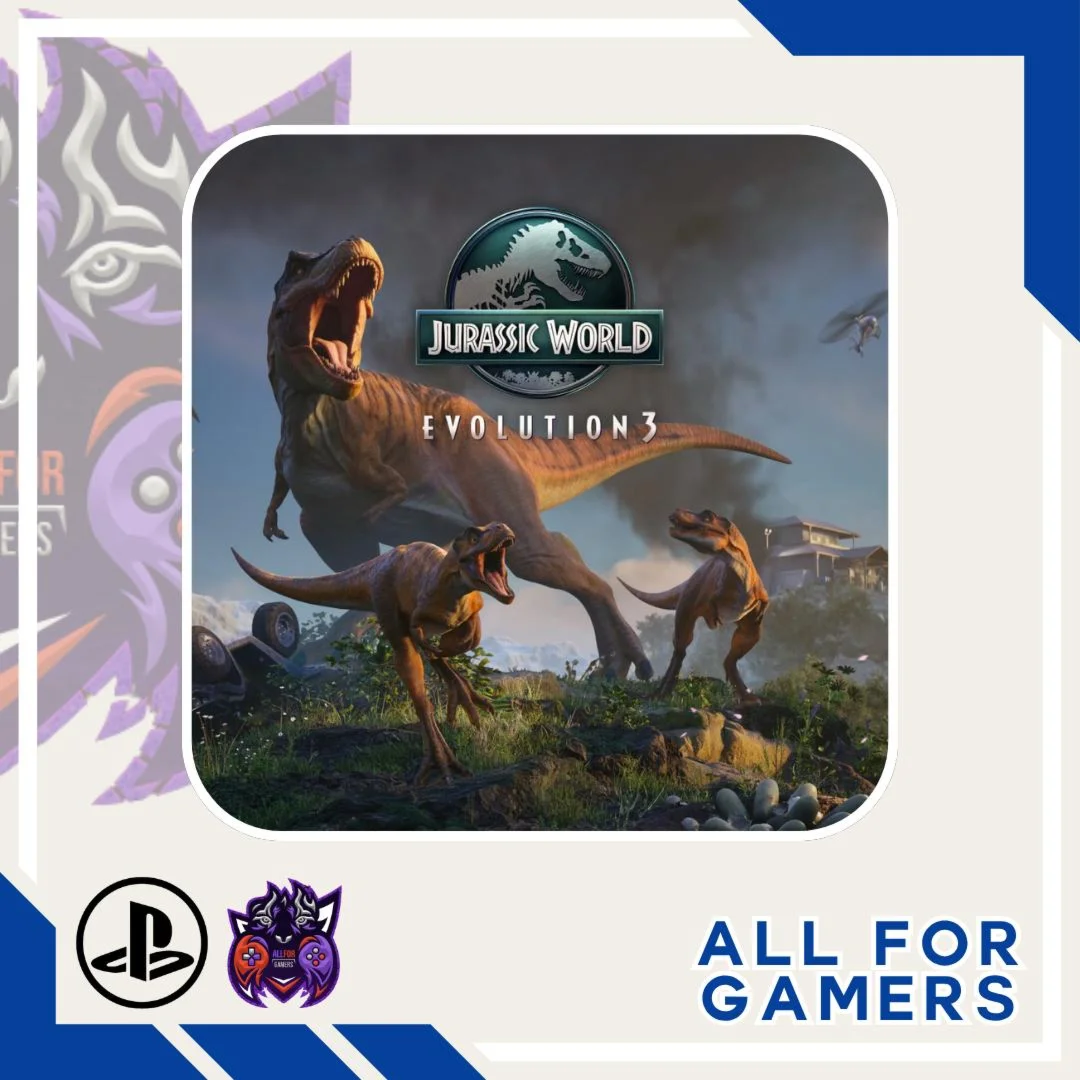 JURASSIC WORLD EVOLUTION 3 PS5 ВЫБОР РЕГИОНА БЫСТРО!