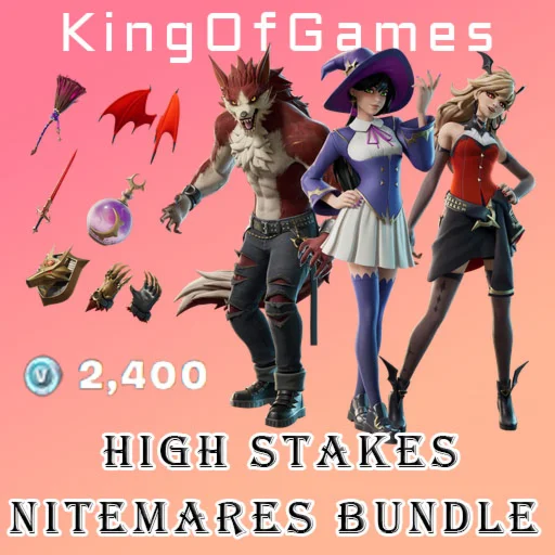 High Stakes Nitemares Fortnite Bundle